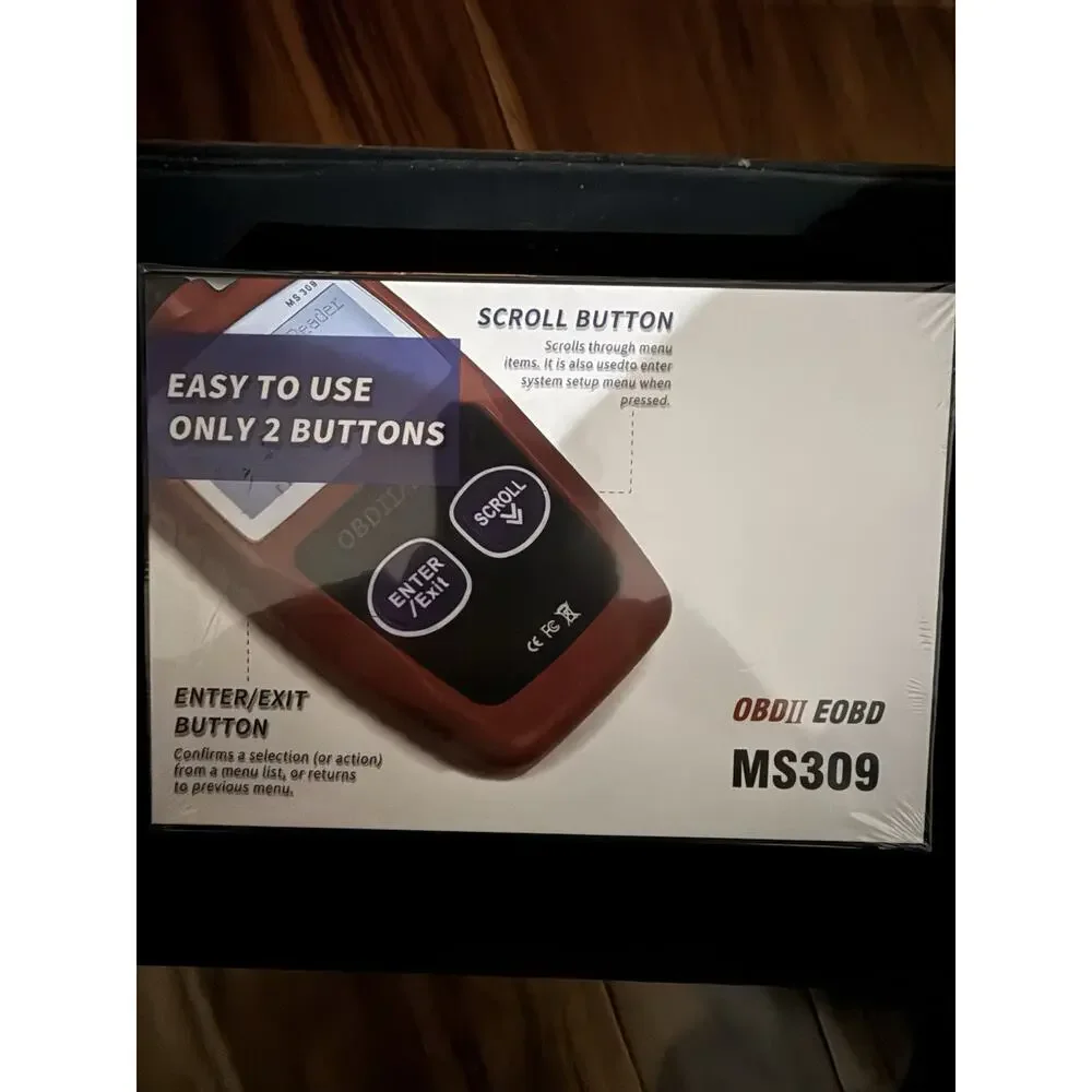 MS309 OBD2 Car Diagnostic Scanner – Check Engine Code Reader – New Sealed